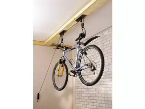 Halfords wall store bike rack