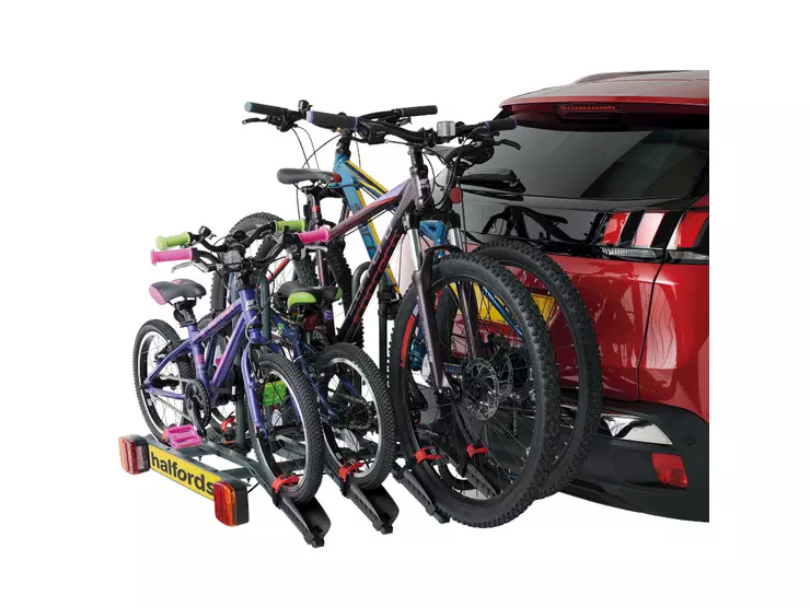 tow bar bike rack halfords